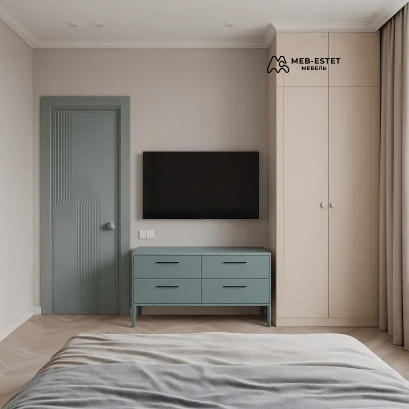 Шкаф колонна Комод ТВ зона