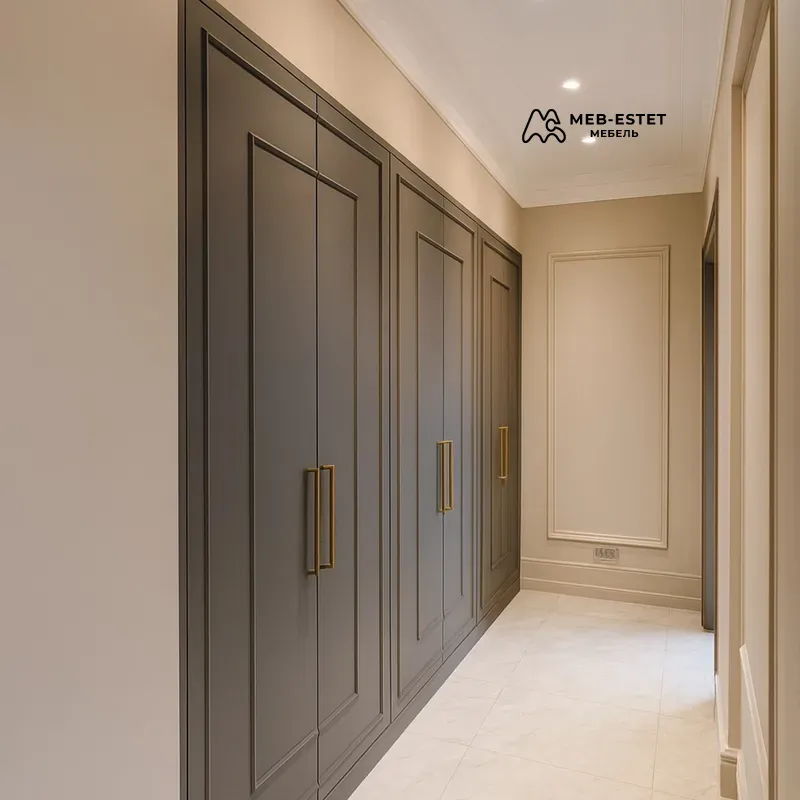 Шкаф прихожая встроенный филёнка