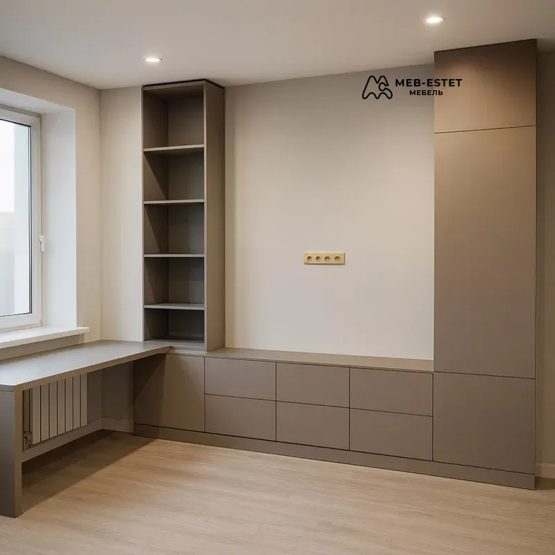 Встроенная мебель в кабинет