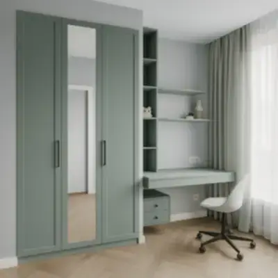 Шкаф с рабочей зоной