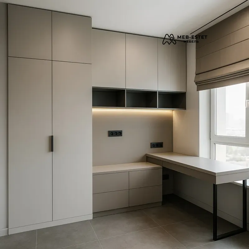 Шкаф с рабочим столом