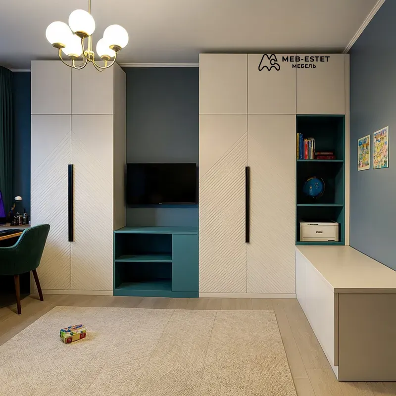 Стенная мебель с нишей ТВ