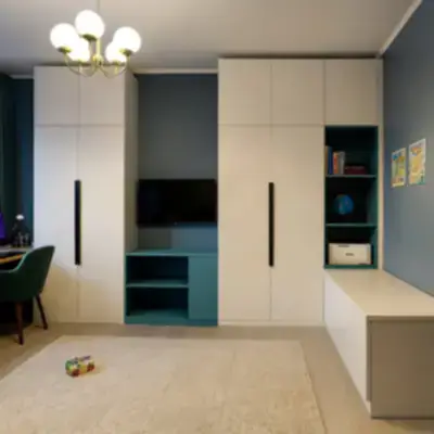 Встроенная стенка с гардеробами