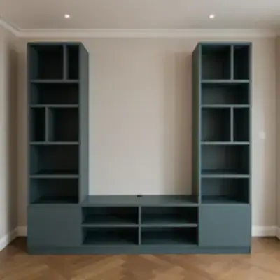 Стенка под ТВ с полками