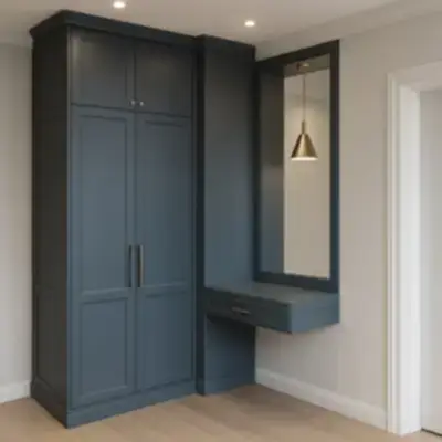 Шкаф с консолью в прихожую