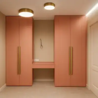 Шкафы для прихожей с консолью