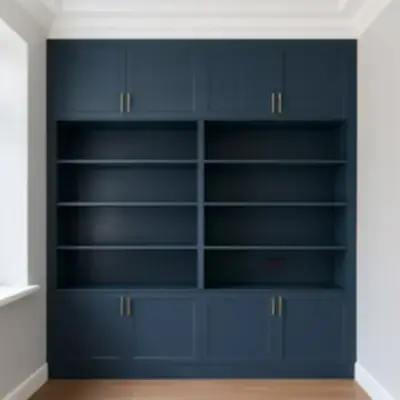 Встроенный книжный шкаф